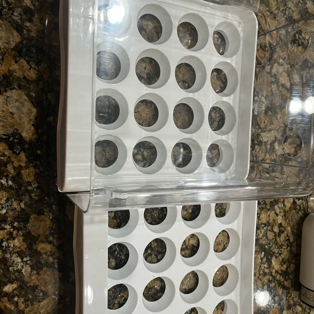 32-slot Stackable Compact Egg Organizer